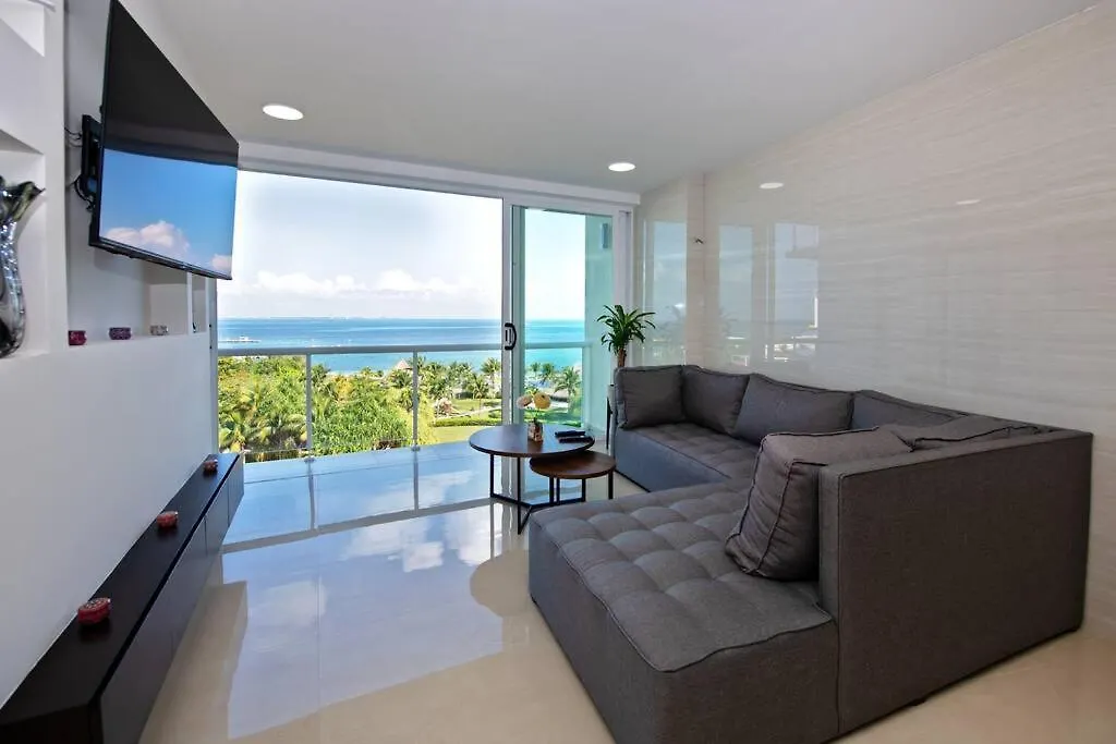 Appartamento Amara, Depa Con Vista Al Mar Cancún 0*,  Messico